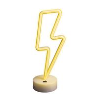 TelForceone Neon LED ant stovelio Žaibas balta FSNE03 Forever Light