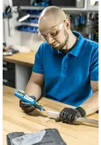 Hogert Technik TOBIAS medvilniniai polo marškinėliai mėlyni 3XL (58)