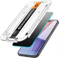 Apsauginis stiklas telefonui Apple iPhone 15 Spigen Glas.tr „EZ Fit” Privacy