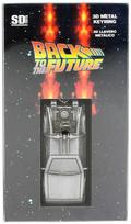 Sd Toys Back to the Future Delorean 3D metal keychain