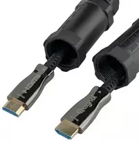 HFOC-100A-60 Armoured HDMI 2.0 active hybrid cable, 4K60 (male-male), 60 m