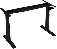 BSSD-L10-18/24 B Dual Motor Electric Sit-Stand Desk Frame, 3-Stage, juodas