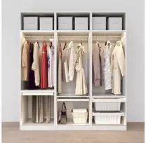 Drawer Elite with rattan basket 600 mm with soft closing, baltas