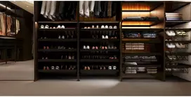 GTV ELITE pull out shoe rack drawer 760-818 soft-close, juodas