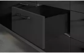 AXIS PRO GTV Drawer, H=168 mm, L=350 mm, soft-close, full extension, juodas (C)