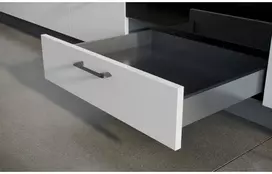 AXISPRO under orkaitė drawer system, 69mm 500mm, baltas