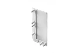 End cap for L profile - full, VELLO handleless system with LED function, pilka right (10 pc