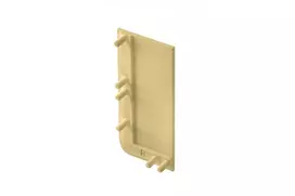 L-profile cap full, VELLO handleless system with LED function, auksinis right(10 pcs/op.)