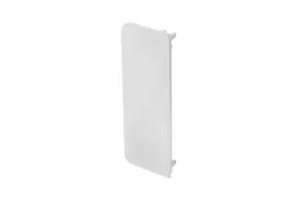 End cap for C profile - full, VELLO handleless system with LED function, baltas (10 pcs / p