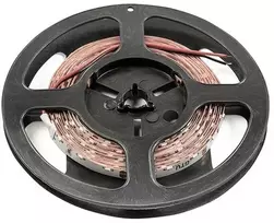 LED strip SMD 335, edge, 12VDC, power 4.8W/m, warm baltas, baltas PCB, 60diod/m, 8mm, roll 5