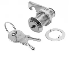 Box lock 103 cylinder 30mm (chrome-plated), steel wrench