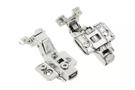 GTV SILENTO PRO recessed hinge, alu frame, soft-close, prow H=0, 3D, polybag, clip-on, non