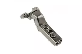 GTV SILENTO PRO recessed hinge, alu frame, soft-close, non-prov., 3D, juodas