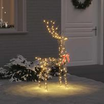 3D Elnias 140 LED Šilta balta 70 x 41 x 128 cm Ratanas