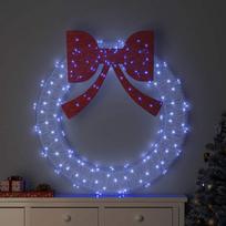 Vainikas 150 LED Mėlyna 120 cm Akrilas