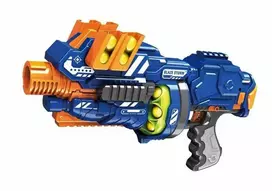 None Rotaļu ierocis ar lodēm Tommy Toys Weapon Soft Ball ZC7087, 38 cm Daudzkrāsaina