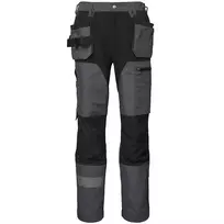 B Safety Kelnės Bo Safety Cirius, juoda sp./pilka sp., 48 dydis