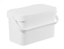 SMARTSTORE Rūšiavimo šiukšliadėžė, 5L l, balta sp.
