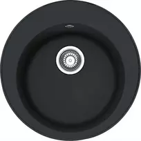 Virtuvinė plautuvė Franke Ronda ROG 610 - 41, granitas, 51 cm x 51 cm x 19.5 cm, onyx