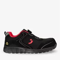 Apsauginiai batai universalūs Safety Jogger ECOLBIS1PT, be aulo, be pašiltinimo, juoda sp., 44 dydis