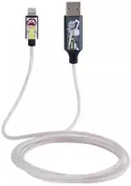 Šviečiantis laidas Lazerbuilt Rick and Morty USB A-MFI