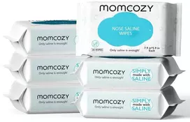 Momcozy fiziologinio tirpalo kūdikių servetėlės 180 vnt.