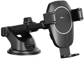 Belaidis automobilinis įkroviklis – laikiklis Digitalome SP-086, juodos