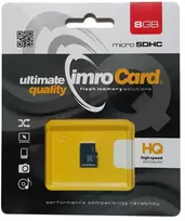 Imro atminties kortelė 8GB Micro SDHC kl. 4