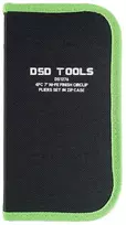 4 VNT. 180mm FIKSACINIŲ ŽIEDŲ REPLIŲ RINKINYS (Ni-Fe danga) DS1276