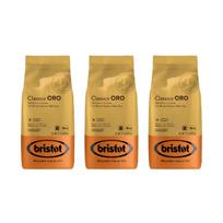 Kavos pupelių rinkinys Bristot Classico Oro 1 kg / 3 vnt.