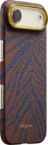 Dėklas Pitaka Edge Case „Venų kvėpavimas“, ugninė oranžinė - iPhone Air
