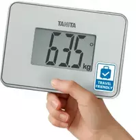 Mažiausios pasaulyje elektroninės svarstyklės TANITA HD-386, baltos