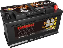Akumuliatorius AGM automobilinis START-STOP POWERBAT L5 12 V 92 Ah