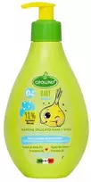 Cipollino Baby Care Valomasis ir drėkinamas skystas muilas veidui ir rankoms, 250 ml