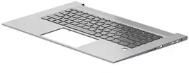 HP TOP COVER RTX W/KB BL ITL M14608-061, Klaviatūra,
