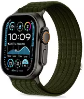 TECH-PROTECT NYLON SPORT WATCH 8 / 9 / 10 / 11 / SE / ULTRA (44 / 45 / 46 / 49 MM) KARINĖ ŽALIA