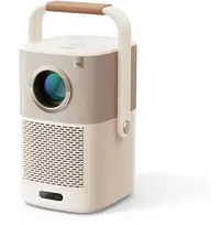 YABER T2 Plus Google TV, projektorius 1080p, JBL garsiakalbis, 450 ANSI liumenų, smėlio spalvos