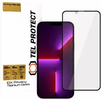 Apsauginis stiklas Tel Protect 10X Privacy Titanium skirtas Apple iPhone 13 Pro Max (voke)