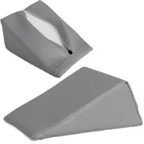 Pleišto formos masažo pagalvėlė Habys Vinyl Flex 20×15×10 cm, pilka