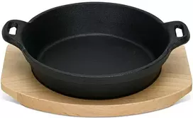 Fissman Ketaus keptuvė 18 cm ant medinio stovo