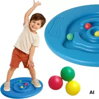 WOOPIE balansinė lenta su labirintu