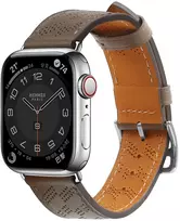 Hurtel Odinis dirželis Apple Watch 38 / 40 / 41 mm - tamsiai rudas