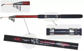 Meškerė Teleskopinė Fish2Fish Rapid, Ilgis 270 cm, Testas 10-40g