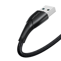 Joyroom žvaigždžių serija SA32-AC3 3A USB-A / USB-C laidas 1m - juodas