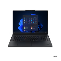 Lenovo ThinkPad E16 G4 AMD | Black | 16 " | IPS | WUXGA | 1920 x 1200 pixels | Anti-glare | AMD Ryzen AI 5 | 330 | 16GB | SODIMM DDR5 | Solid-state drive capacity 512GB | AMD Radeon 820M Graphics | Windows 11 Pro | 802.11be | Bluetooth version 5.4