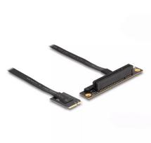 DeLOCK M.2 Key A+E į PCIe x8 NVMe adapteris su kampuotu 20 cm laidu