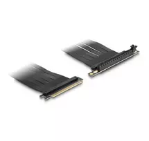 DeLOCK Riser PCI Express x16 kištukas į x16 lizdą 90° kampu su 30 cm laidu