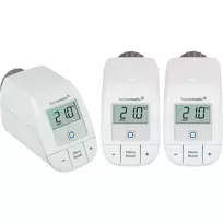 Homematic IP Smart Home Radiatoriaus termostatas Basic (HmIP-eTRV-B), baltas, 3 vnt. rinkinys