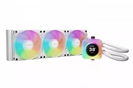 „be quiet!“ „Light Loop IO LCD“ 360 mm, baltas