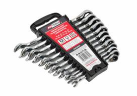 Terkšlinių kombinuotų raktų rinkinys AWTools AW39999, 8 - 19 mm